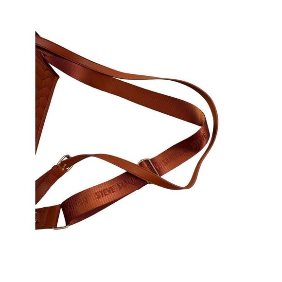 New Steve Madden Bniko Quilted Crossbody Purse Bag in Whiskey Spice - Picture 5 of 8